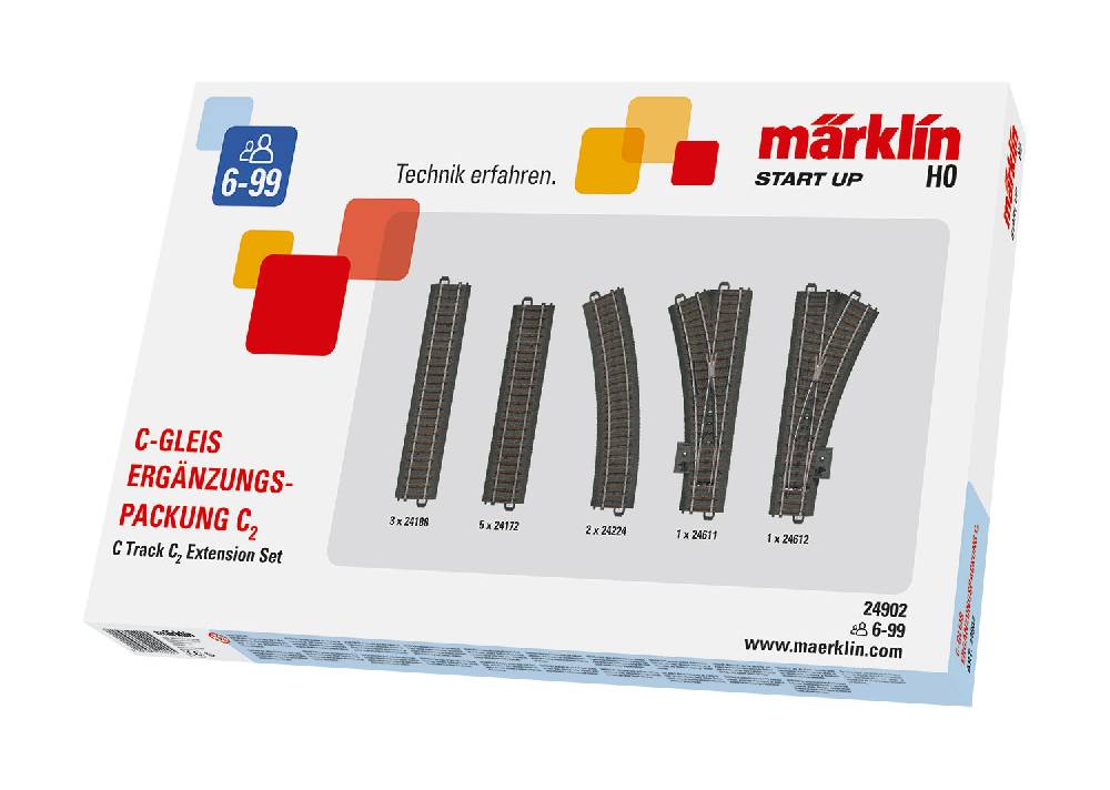 Märklin Märklin Start up - C-Gleis-Ergänzungspackung C2 Flash Sale