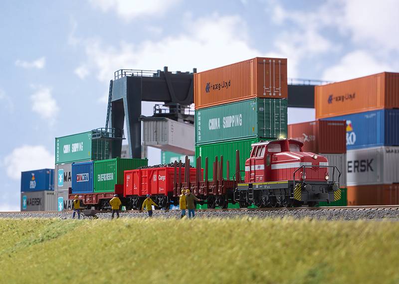 Märklin Digital-Startpackung "Moderner Rangierbetrieb mit DHG 500" Outlet