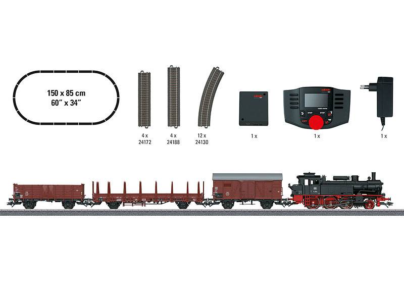 Märklin Digital-Startpackung "Güterzug Epoche III" Auslauf