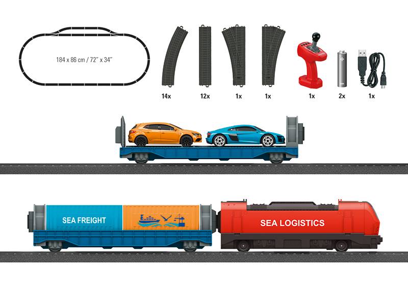 Märklin Märklin my world - Startpackung "Hafenlogistik" Günstiger Verkauf