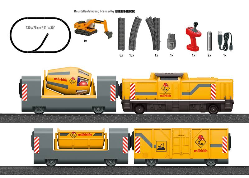 Märklin Märklin my world - Startpackung "Baustelle" Meist gekauft