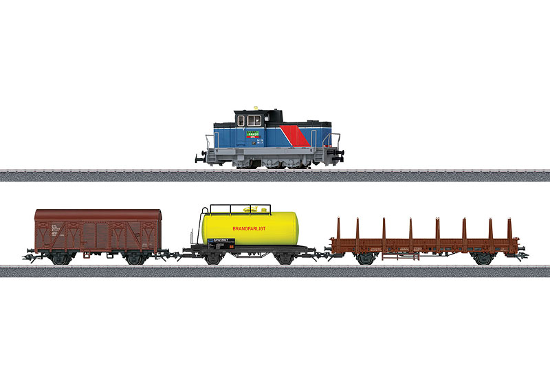 Märklin Digital-Startpackung "Schwedischer Güterzug Epoche VI" Sonderangebot