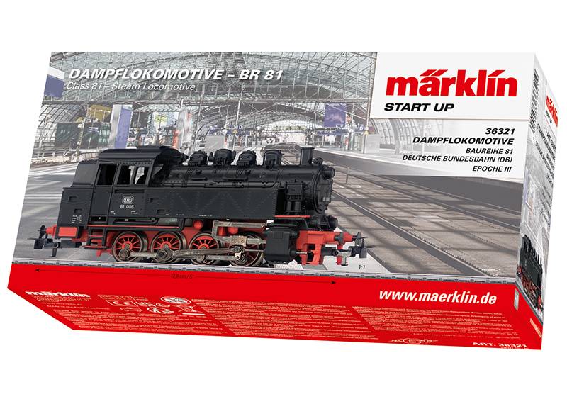 Märklin Märklin Start up - Tenderlokomotive Baureihe 81 Black Friday