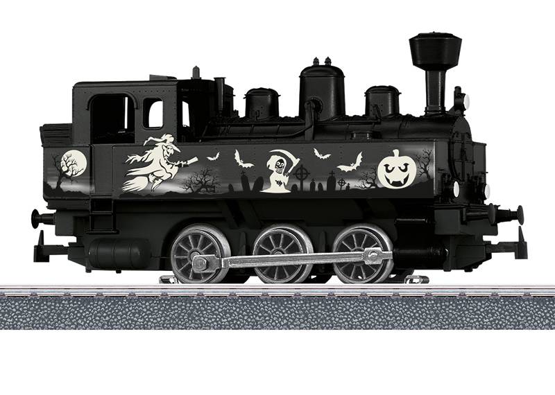 Märklin Märklin Start up - Dampflokomotive Halloween - Glow in the Dark Heißer Verkauf