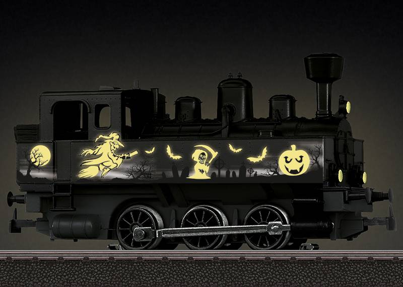 Märklin Märklin Start up - Dampflokomotive Halloween - Glow in the Dark Heißer Verkauf