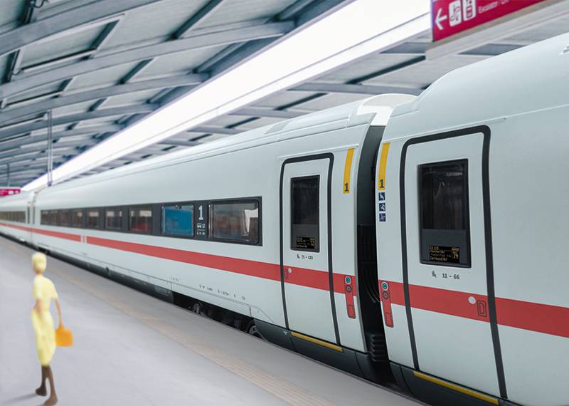 Märklin Ergänzungswagen-Set zum ICE 4 Discount Store für neue Produkte