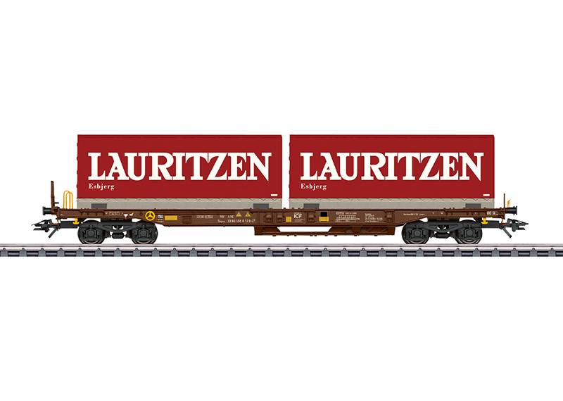 Märklin Taschenwagen Lauritzen Jubiläumsangebot