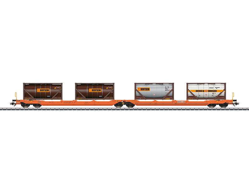 Märklin Doppel-Taschenwagen Sdggmrss Heißer Verkauf
