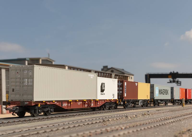 Märklin Container-Tragwagen-Set Online Outlet