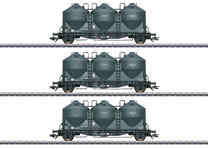 Märklin Staubsilowagen-Set Kds 67