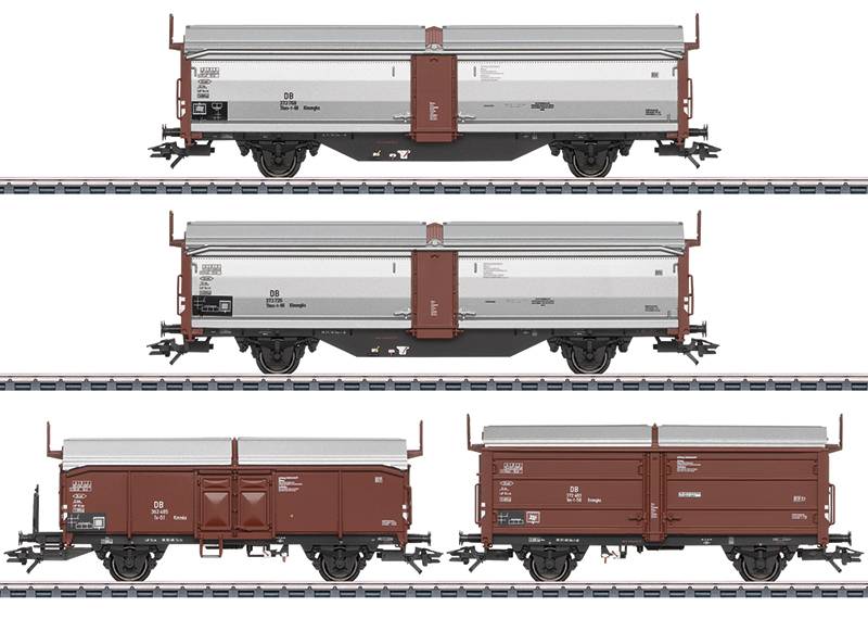 Märklin Schiebedach-/Schiebewandwagen-Set Tbes-t-66 Bis zu 50% Rabatt