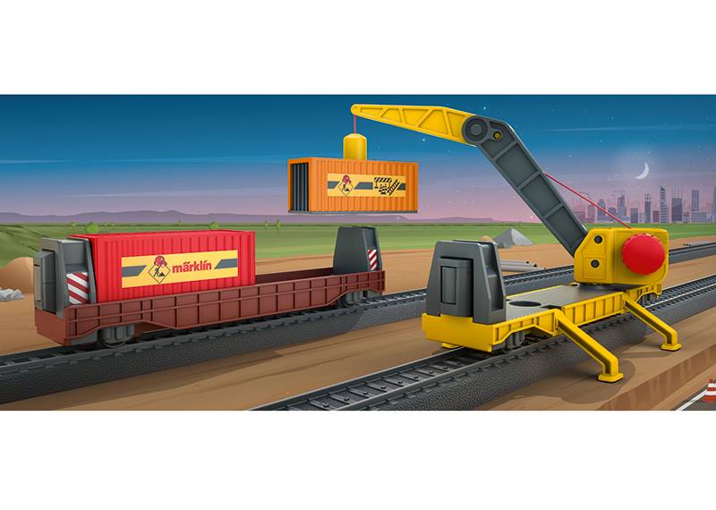 Märklin Märklin my world - Containerwagen Clearance-Verkauf