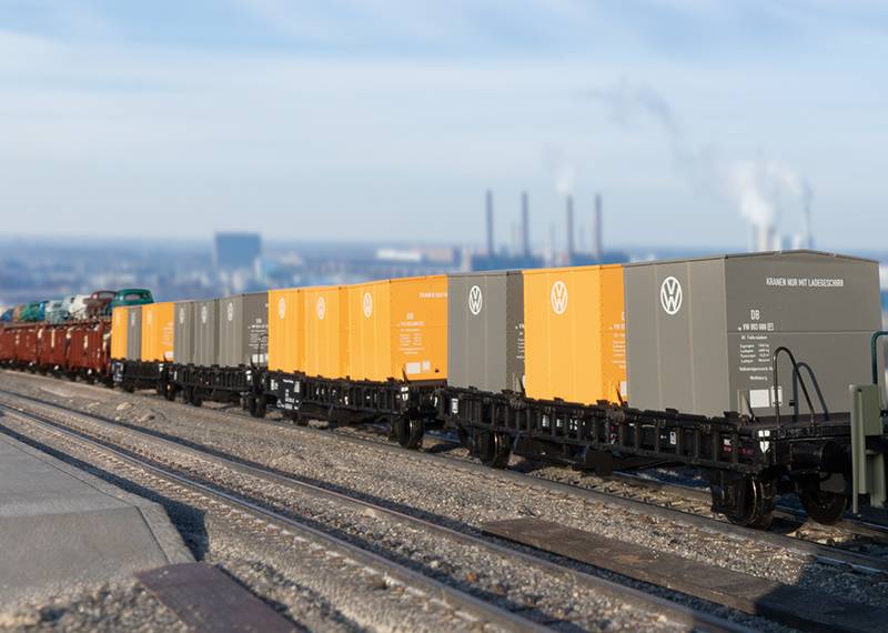 Märklin Behälter-Transportwagen Laabs Günstiger Verkauf