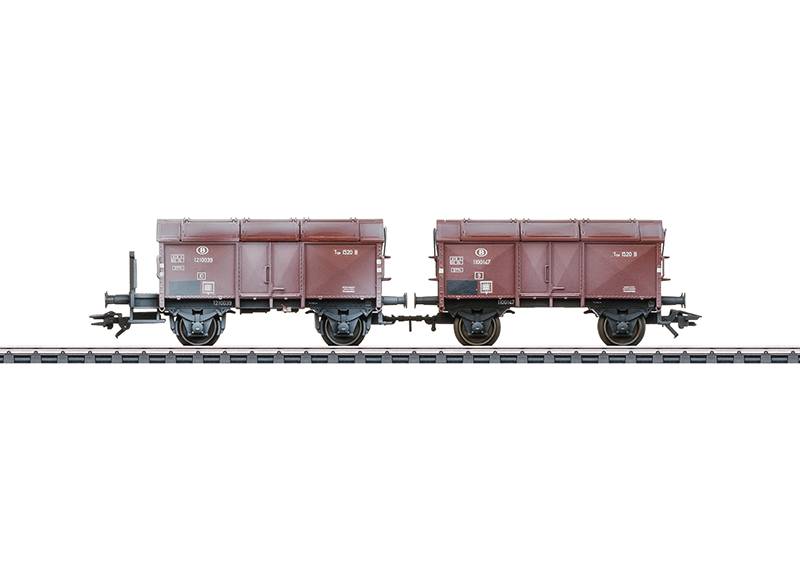 Märklin Klappdeckelwagen-Paar
