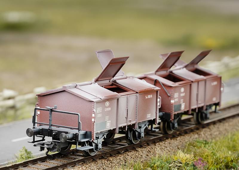 Märklin Klappdeckelwagen-Paar Neueste Mode
