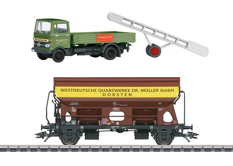Märklin Schwenkdachwagen Tdgs Kauf eins, bekomm eins gratis