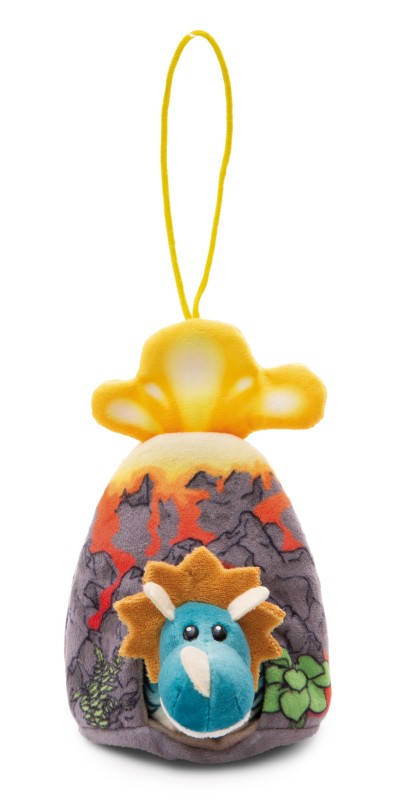 NICI Kuscheltier Dino Cerastupsy mit Loop NICI GREEN