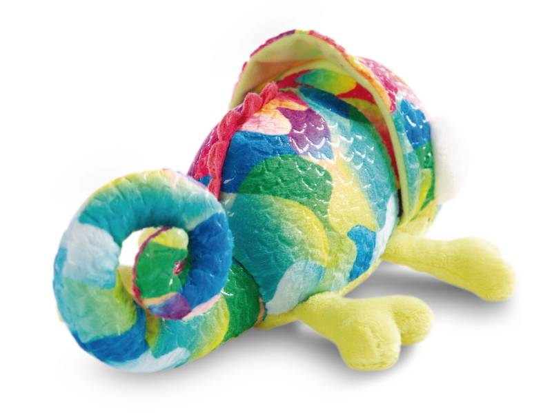 NICI Liegendes Kuscheltier Chamäleon Candymon NICI GREEN Nur noch ein Tag übrig