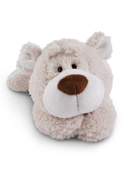 NICI Liegendes Kuscheltier Bär Bendix NICI GREEN Fabrikverkauf