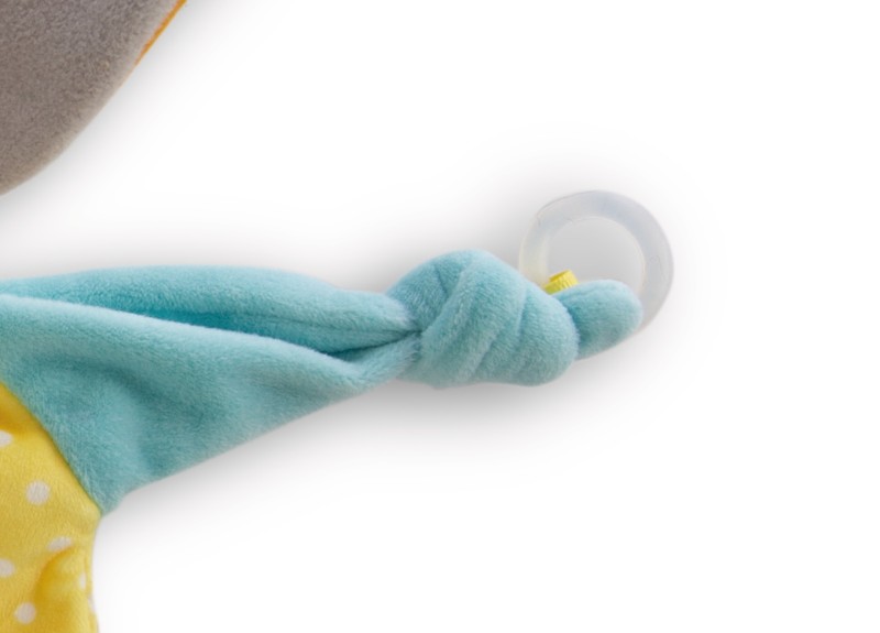 NICI Schmusetuch Esel mit Beißring und Schnullerbefestigung Günstig kaufen