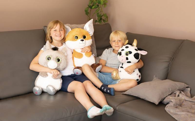 NICI GLUBSCHIS Kuscheltier Esel Donki 45cm Großer Ausverkauf