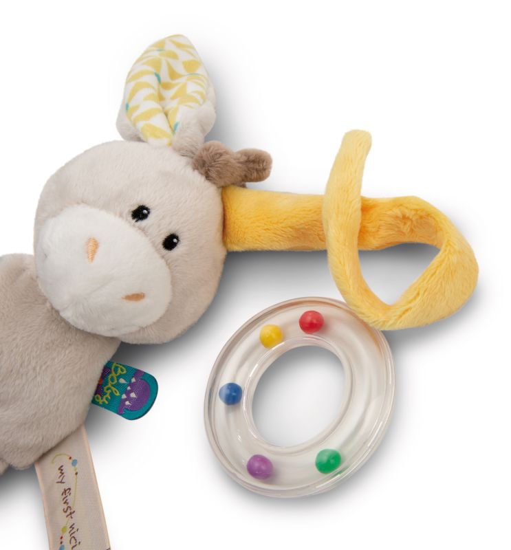 NICI Kuscheltier Esel Muli mit Ringrassel Online Shopping