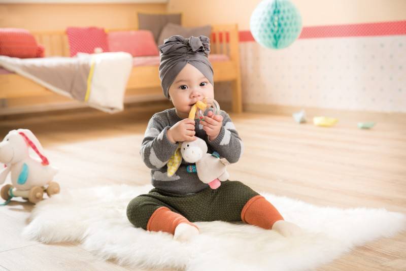 NICI Kuscheltier Esel Muli mit Ringrassel Online Shopping