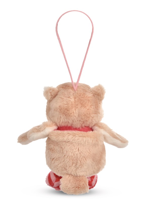 NICI Wendekuscheltier Eule Owluna rosa mit Loop NICI GREEN Kauf eins, bekomm eins gratis