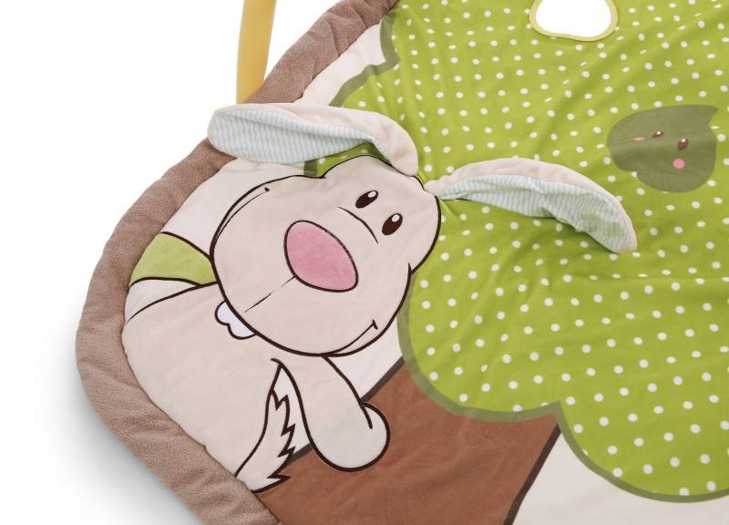 NICI 3-D Activity-Decke Hase und Eule mit Spielkissen und Spielbogen Sonderangebote