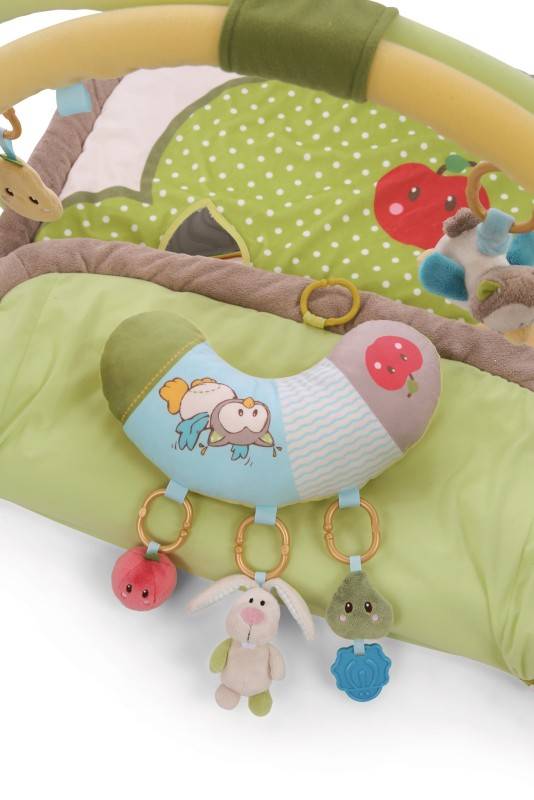 NICI 3-D Activity-Decke Hase und Eule mit Spielkissen und Spielbogen Sonderangebote
