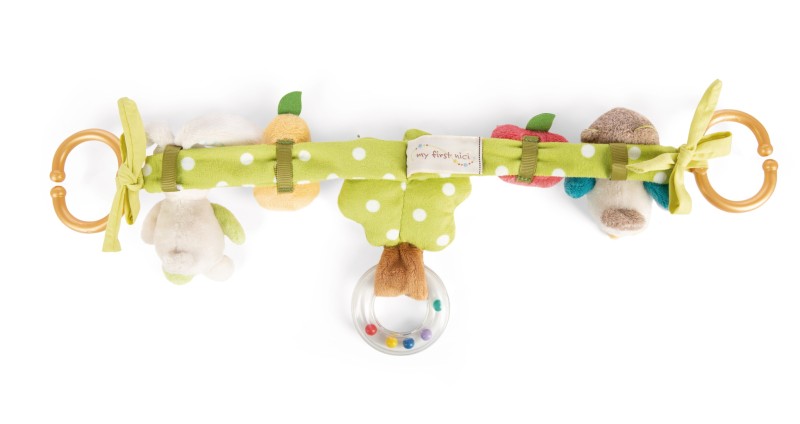 NICI Kinderwagenkette Hase und Eule VIP-Rabatte