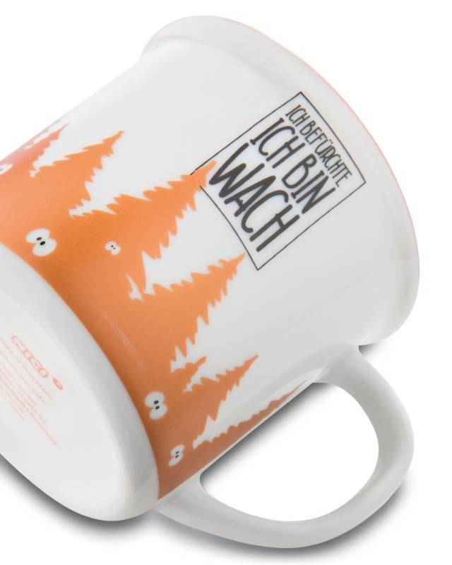 NICI Porzellantasse metallic "Ich befürchte ich bin wach" Neueste Stile