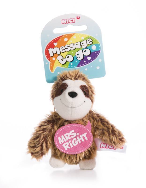 NICI Anhänger Faultier "Mrs. Right" Discount Store für neue Produkte