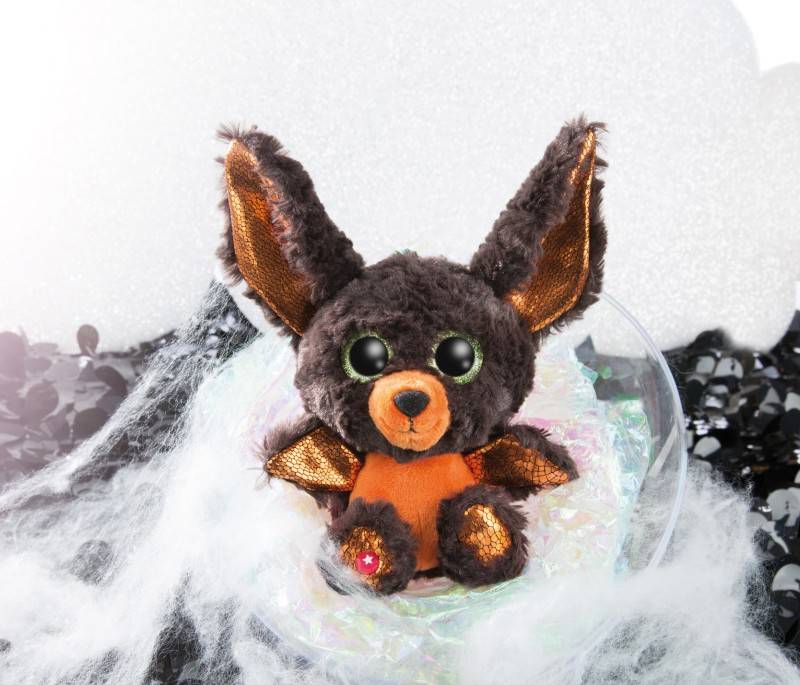 NICI Glubschis Halloween Kuscheltier Fledermaus Wakiki 15cm 50% Rabatt für begrenzte Zeit