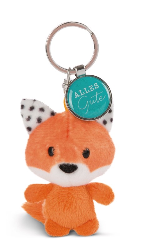 NICI Schlüsselanhänger Fuchs mit Anhänger 'Alles Gute' Schlussverkauf