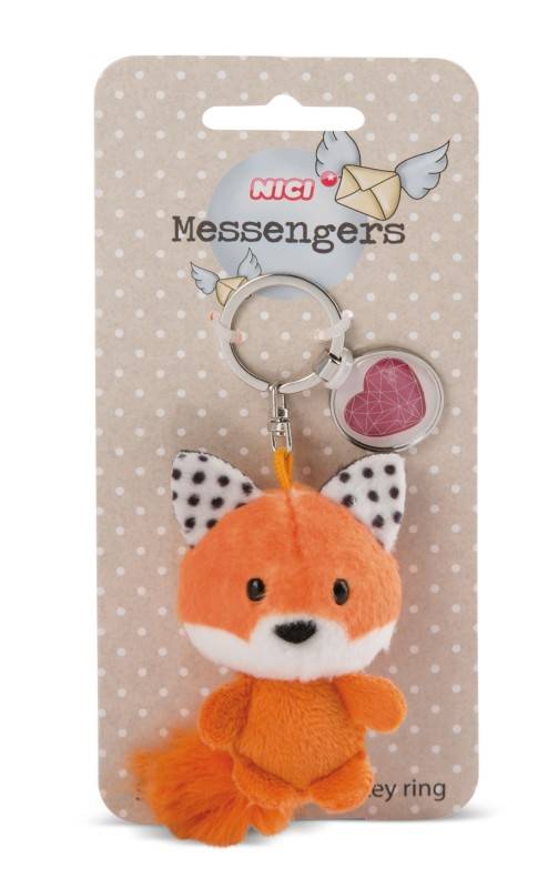 NICI Schlüsselanhänger Fuchs mit Anhänger 'Herz'