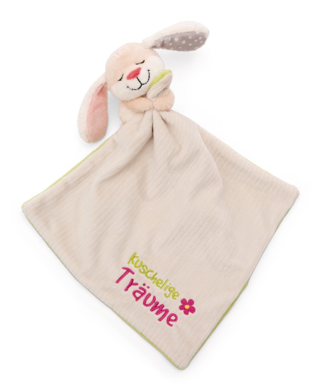 NICI Schmusetuch Hase "Kuschelige Träume"
