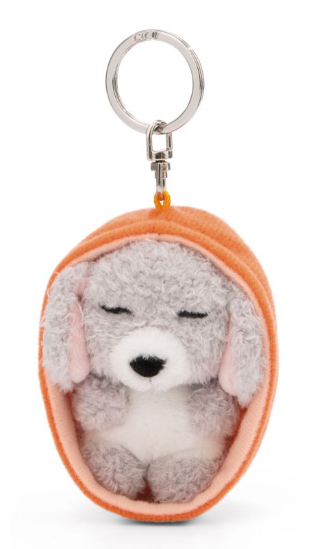 NICI Schlüsselanhänger Sleeping Pets Grauer Pudel NICI GREEN