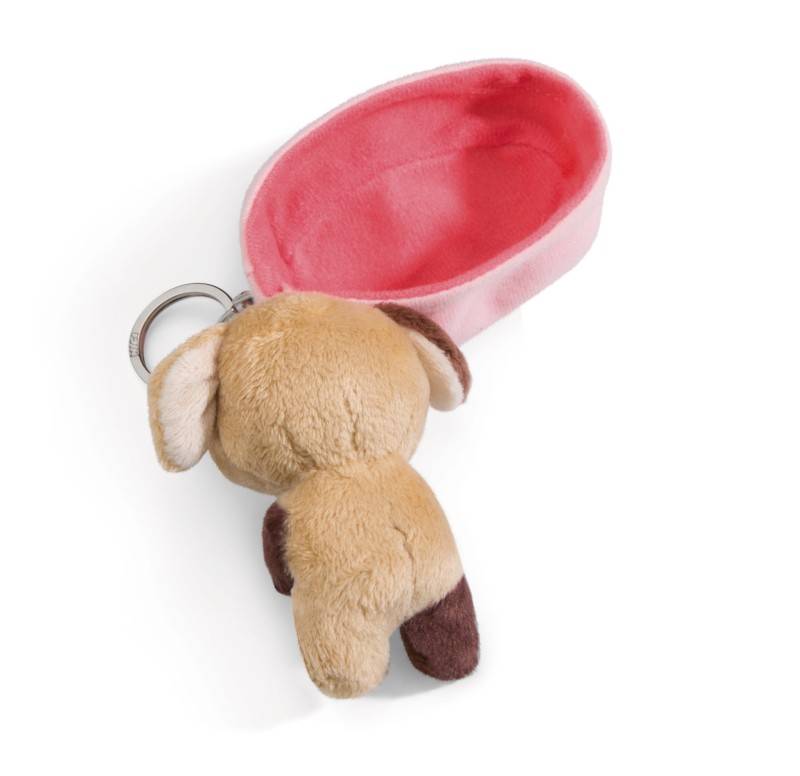 NICI Schlüsselanhänger Sleeping Pets Hund dreifarbig Blitzangebot
