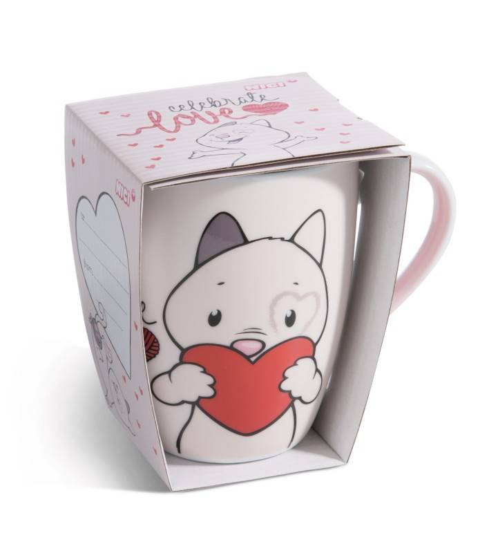 NICI Tasse Katze "Celebrate Love" Im Verkauf