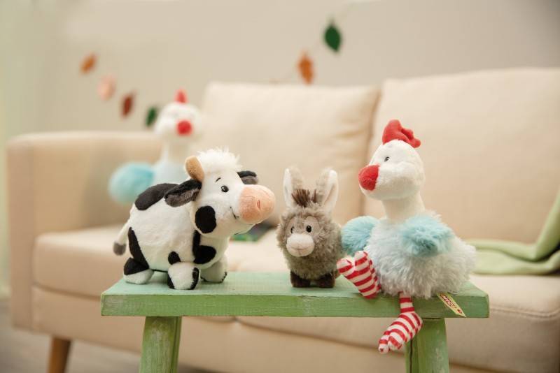 NICI Kuscheltier Kuh Cowluna stehend NICI Green Rabatt