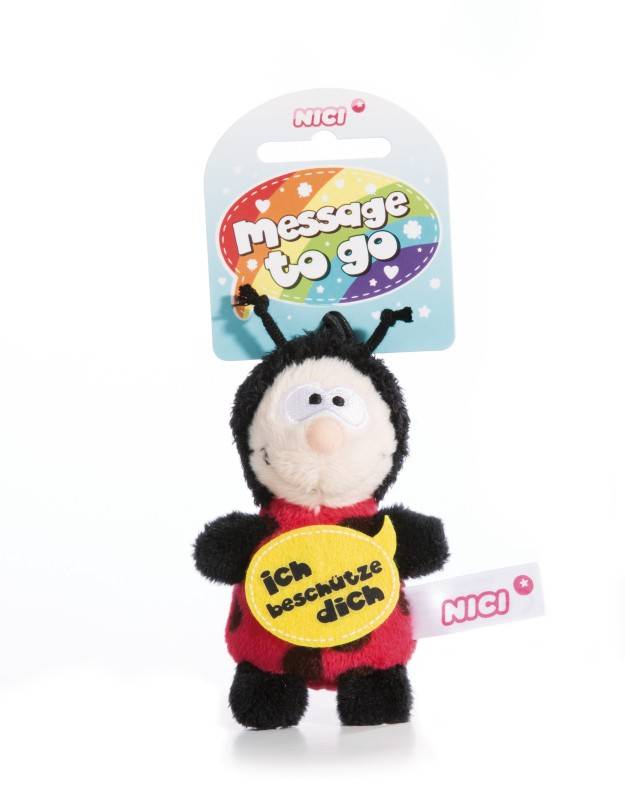 NICI Anhänger Marienkäfer "Ich beschütze dich" Saisonschlussverkauf