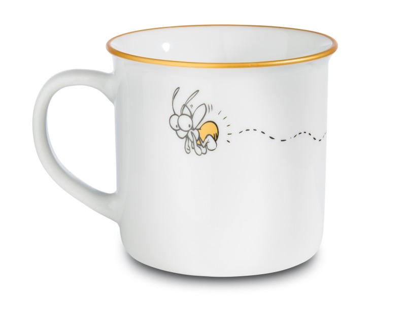 NICI Porzellantasse metallic "Ich bin die hellste Leuchte hier" Weihnachtsangebot