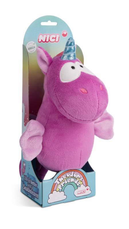 NICI Stehendes Kuscheltier Seepferdchen Laguna Rainbow NICI GREEN Exklusive Angebote