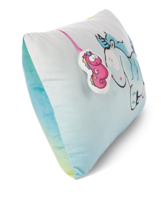 NICI Rechteckiges Kissen Einhorn Aquario NICI GREEN Blitzangebot