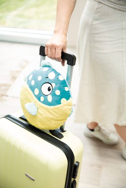 NICI Reisekissen Kugelfisch Volker NICI GREEN Räumungsverkauf