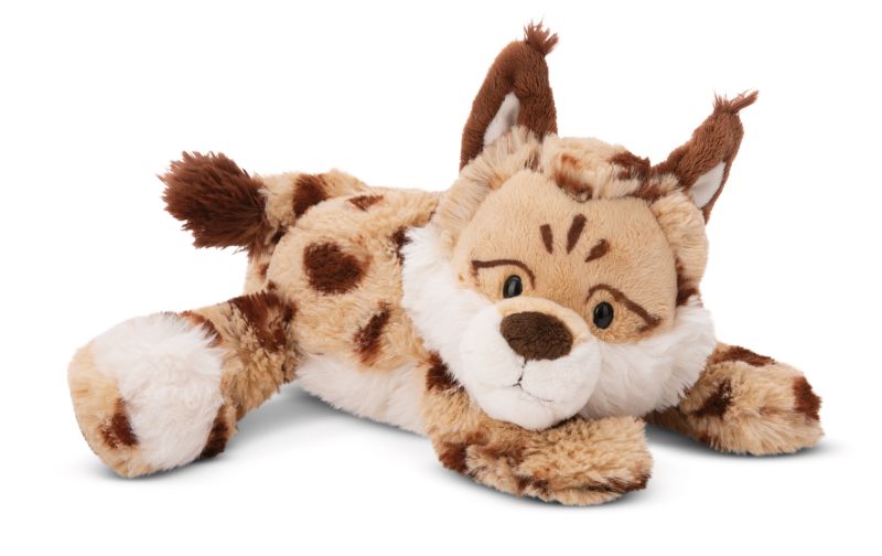 NICI Liegendes Kuscheltier Luchs Lyka NICI GREEN