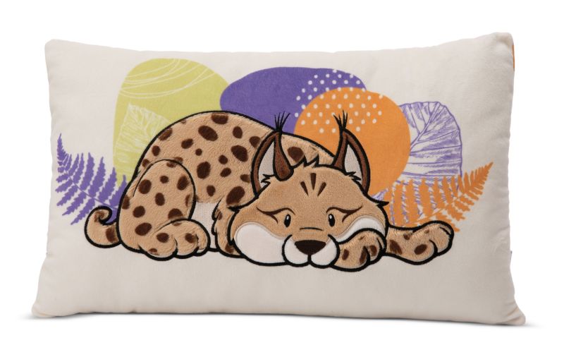 NICI Rechteckiges Kissen Luchs & Lemur NICI GREEN