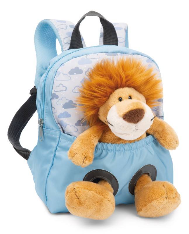 NICI Rucksack mit Löwe Plüschtier