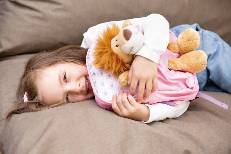 NICI Rucksack mit Löwe Plüschtier Preisnachlass